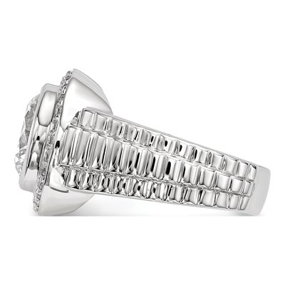 Men's Sterling Silver CZ Ring – view 4