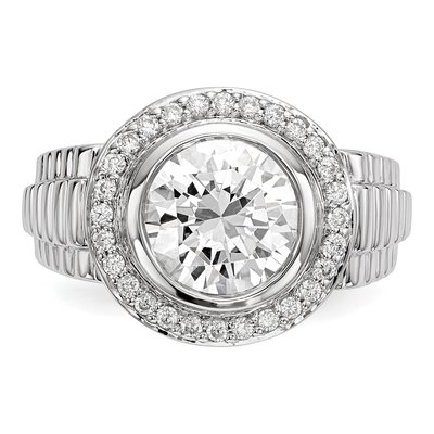 Men's Sterling Silver CZ Ring – view 5