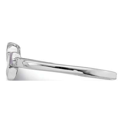 Sterling Silver Girls' Enamel Unicorn Ring – view 5
