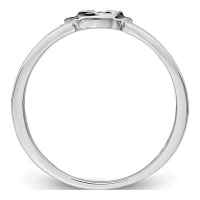Sterling Silver Puppy for Girls Ring – view 3