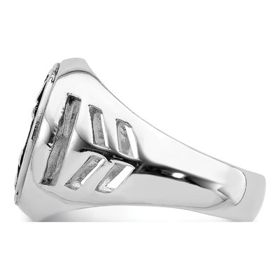 Men's Sterling Silver Anchor Ring – view 5