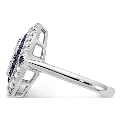 Sterling Silver CZ Ring – view 4
