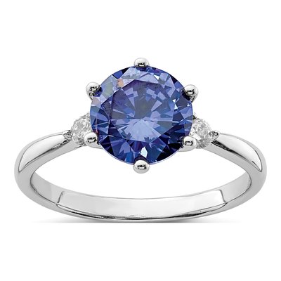 Sterling Silver CZ Ring