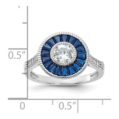 Sterling Silver CZ Ring – view 6