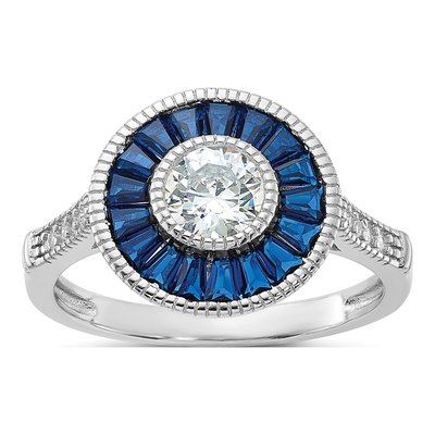 Sterling Silver CZ Ring