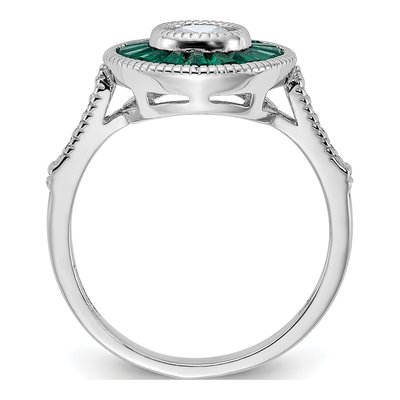 Sterling Silver CZ Ring – view 3