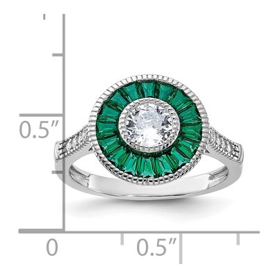 Sterling Silver CZ Ring – view 6