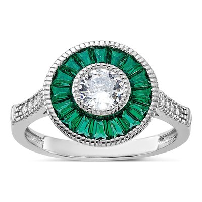 Sterling Silver CZ Ring