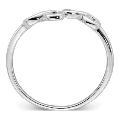 Sterling Silver Infinity Ring – view 3