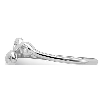 Sterling Silver Infinity Ring – view 4