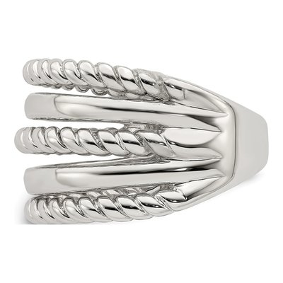 Sterling Silver Fancy Ring – view 4