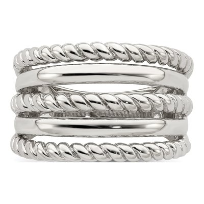 Sterling Silver Fancy Ring – view 5