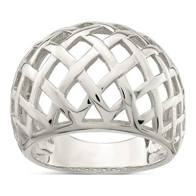 Sterling Silver Textured Ring