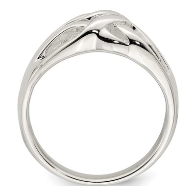 Sterling Silver Woven Ring – view 2