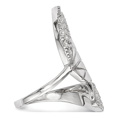 Sterling Silver Woven Ring – view 3