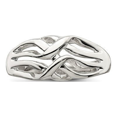 Sterling Silver Woven Ring – view 5