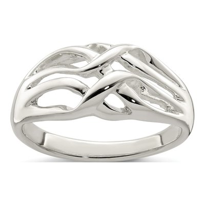 Sterling Silver Woven Ring