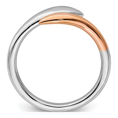 Sterling Silver Bypass Ring – view 2