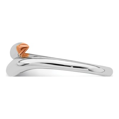 Sterling Silver Bypass Ring – view 3