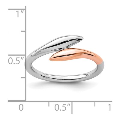 Sterling Silver Bypass Ring – view 5