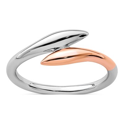 Sterling Silver Bypass Ring