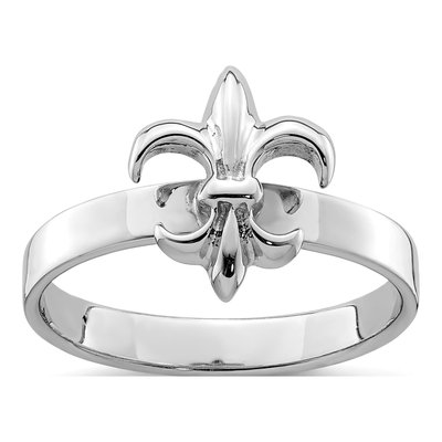 Sterling Silver Fleur de Lis Ring
