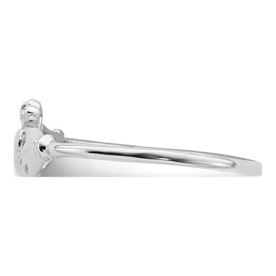 Sterling Silver Claddagh Ring – view 4