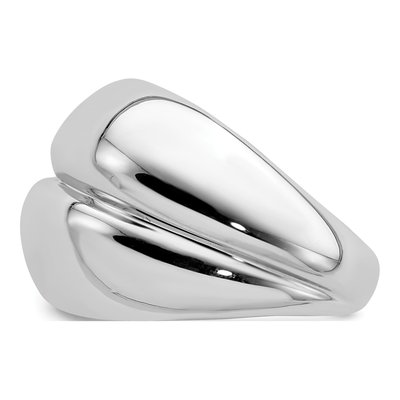 Sterling Silver Domed Ring – view 3