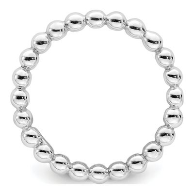 Sterling Silver 2.4mm Textured Band – view 3