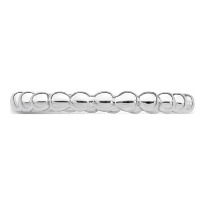 Sterling Silver 2.4mm Textured Band – view 4