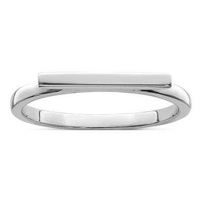 Sterling Silver Bar Ring