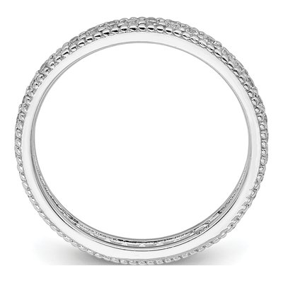 Sterling Silver CZ Ring – view 3