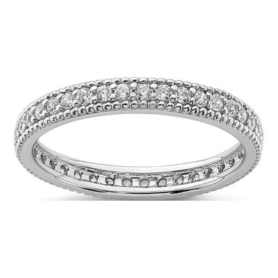 Sterling Silver CZ Ring