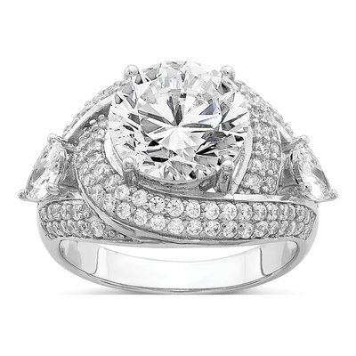 Sterling Silver CZ Ring