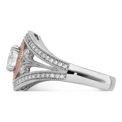 Sterling Silver CZ Ring – view 4