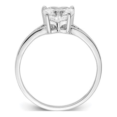 Sterling Silver CZ Butterfly Ring – view 2