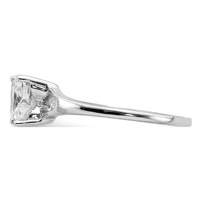 Sterling Silver CZ Butterfly Ring – view 3