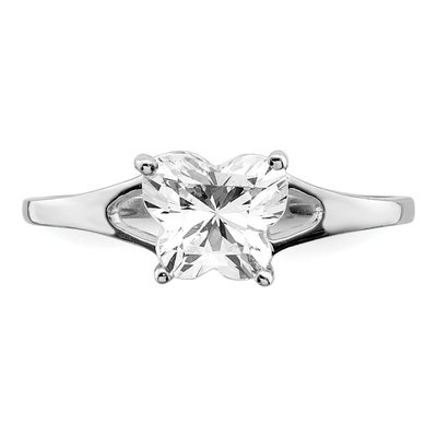 Sterling Silver CZ Butterfly Ring – view 4