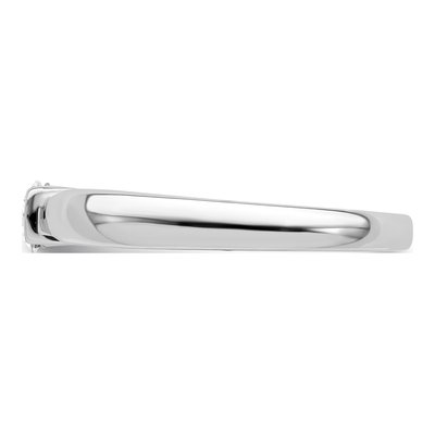 Sterling Silver CZ Oval Ring – view 3