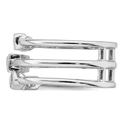 Sterling Silver CZ Ring – view 4