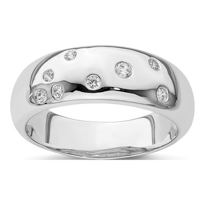 Sterling Silver CZ Ring