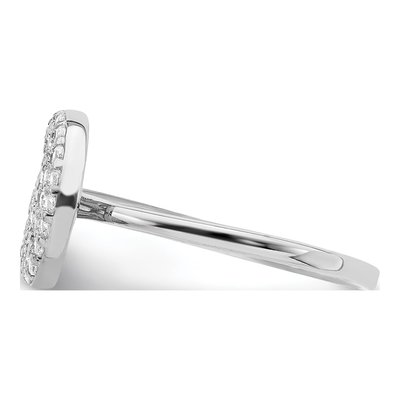 Sterling Silver CZ Star Moon Ring – view 4