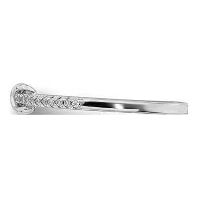 Sterling Silver CZ Infinity Ring – view 5