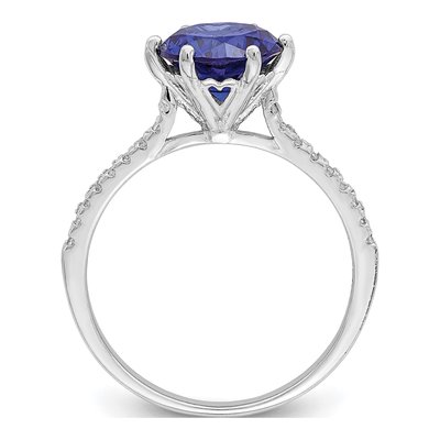 Sterling Silver CZ Ring – view 3