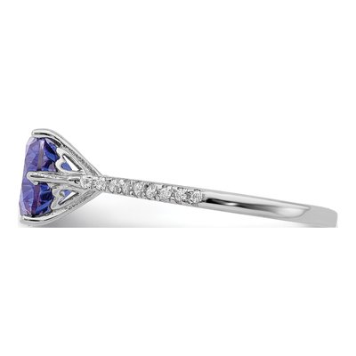 Sterling Silver CZ Ring – view 4