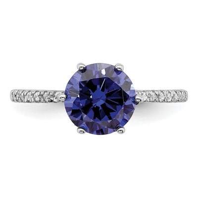 Sterling Silver CZ Ring – view 5