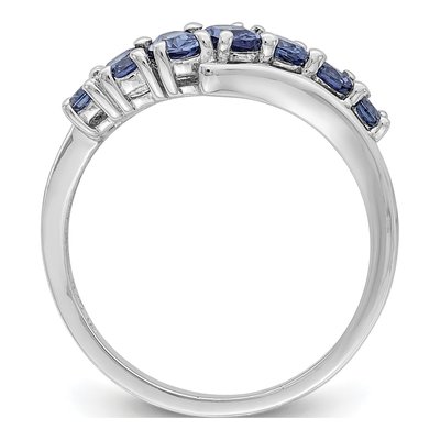 Sterling Silver CZ 7-Stone Ring – view 3