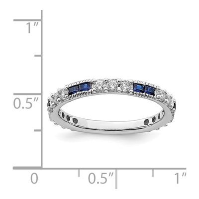 Sterling Silver CZ Ring – view 6