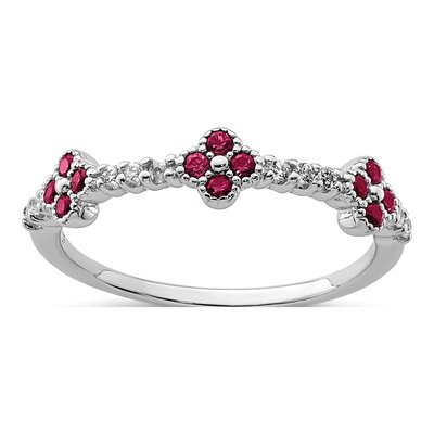 Sterling Silver CZ Clear Ring