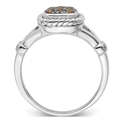 Sterling Silver CZ Clear Ring – view 3